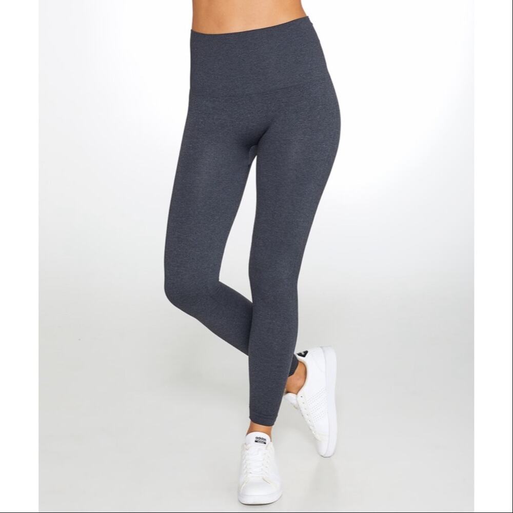Spanx | Women’s NWOT Look At Me Now Leggings Heather Charcoal High Waisted